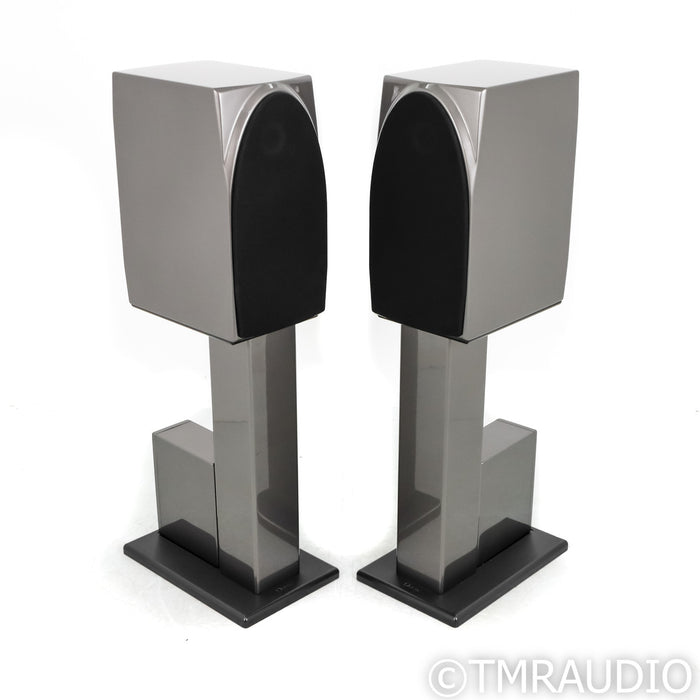 Wilson Audio Duette Series 1 Bookshelf Speakers; Dark Titanium Pair with Stands