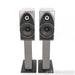 Wilson Audio Duette Series 1 Bookshelf Speakers; Dark Titanium Pair with Stands