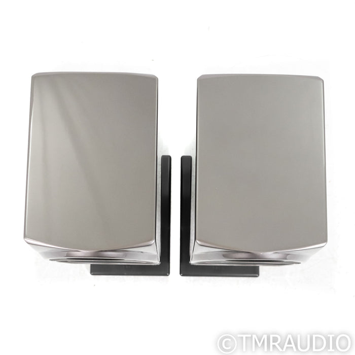 Wilson Audio Duette Series 1 Bookshelf Speakers; Dark Titanium Pair with Stands