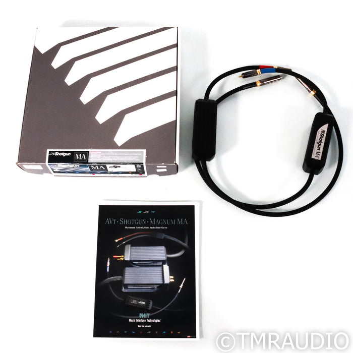 MIT Shotgun MA RCA Interconnect Cables; 1m Pair