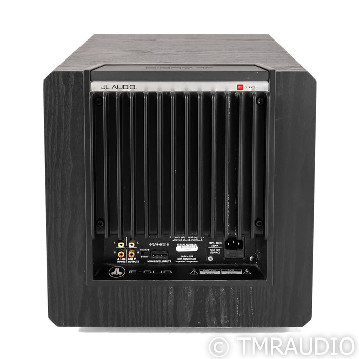 JL Audio E110 10" Subwoofer; Satin Black