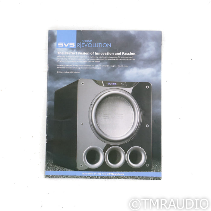 SVS SB-2000 12" Powered Subwoofer; Black Ash