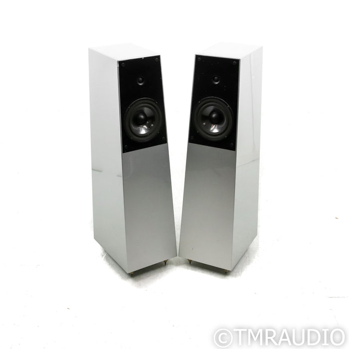 Verity Audio Tamino X2 Floorstanding Speakers; Silver Pair; AS-IS (Non-Functioning Tweeter)