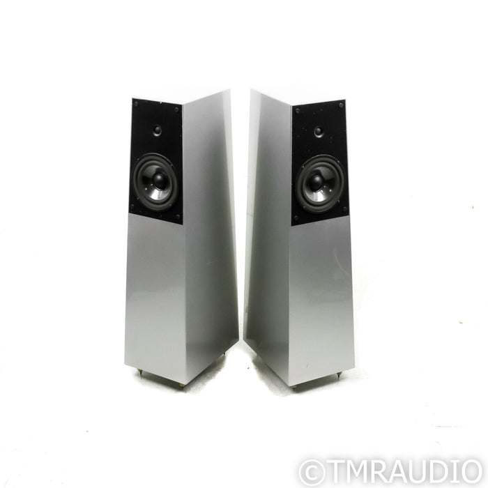Verity Audio Tamino X2 Floorstanding Speakers; Silver Pair; AS-IS (Non-Functioning Tweeter)
