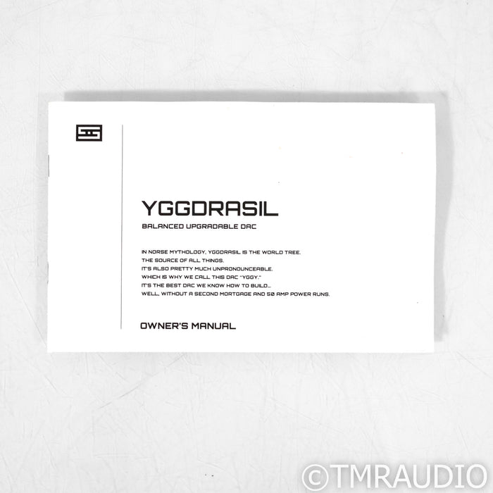 Schiit Audio Yggdrasil DAC; D/A Converter, Gen 5 USB
