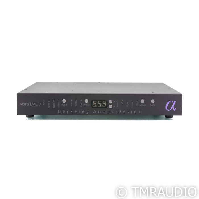 Berkeley Audio Design Alpha DAC Series 3; D/A Converter