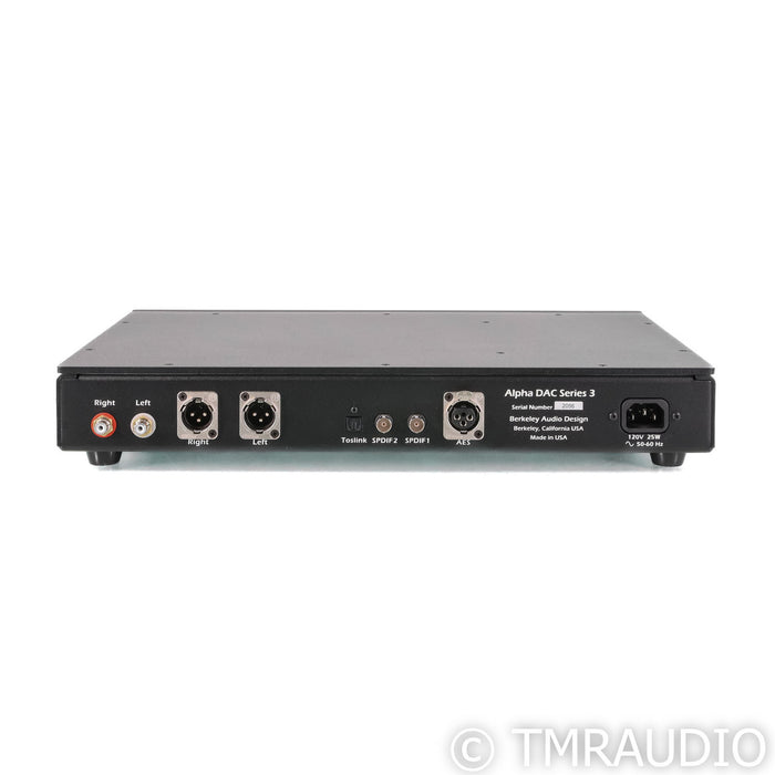 Berkeley Audio Design Alpha DAC Series 3; D/A Converter