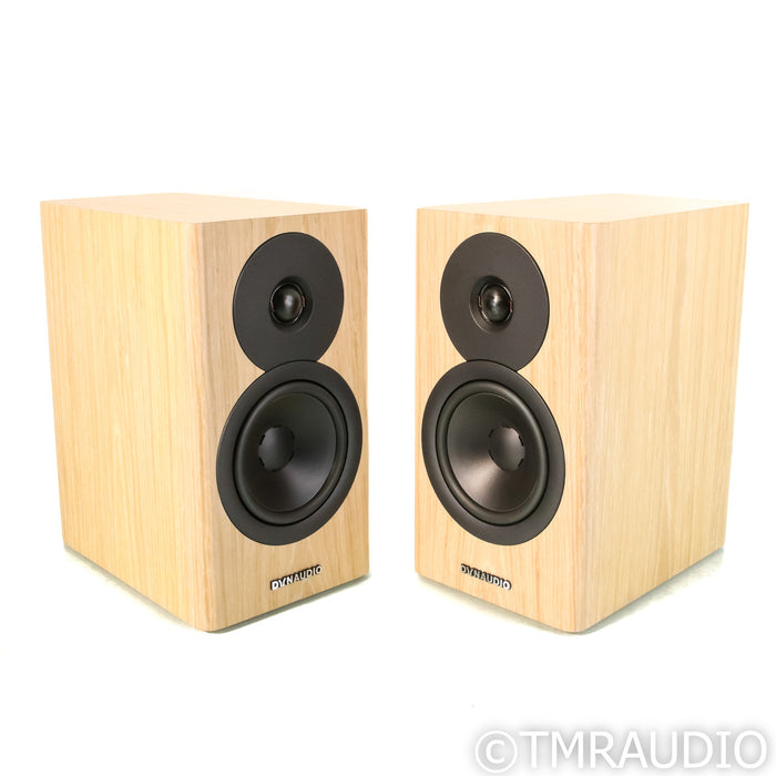 Dynaudio Evoke 10 Bookshelf Speakers; Blonde Wood Pair