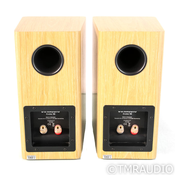 Dynaudio Evoke 10 Bookshelf Speakers; Blonde Wood Pair