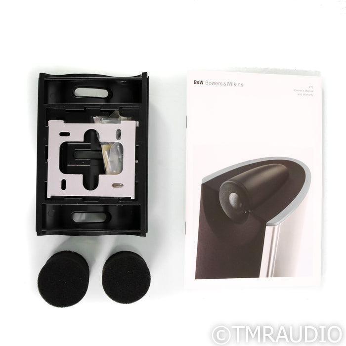 B&W XT-2 Bookshelf Speakers; Black Pair