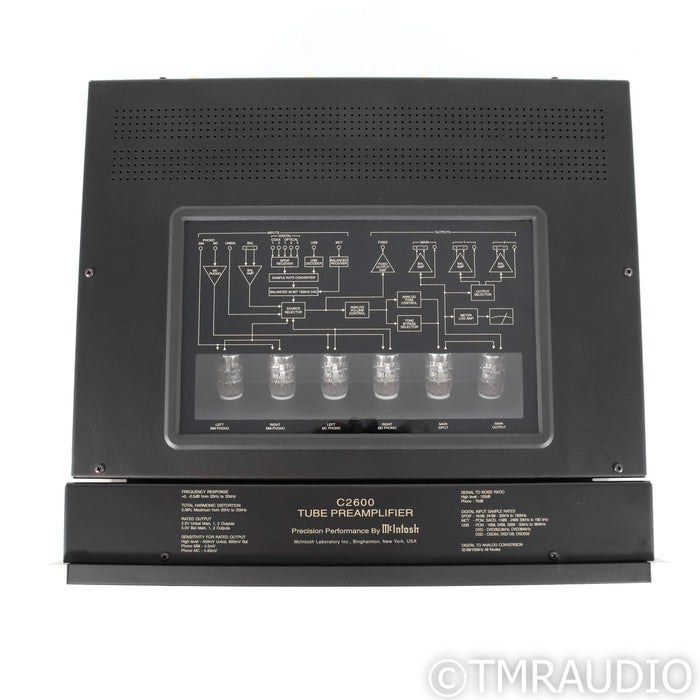 McIntosh C2600 Stereo Tube Preamplifier; MM & MC Phono