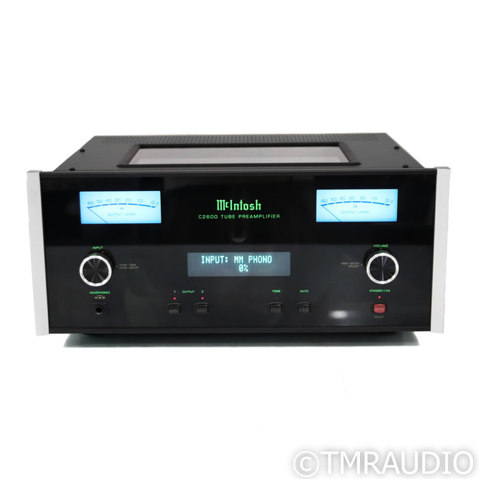 McIntosh C2600 Stereo Tube Preamplifier; MM & MC Phono