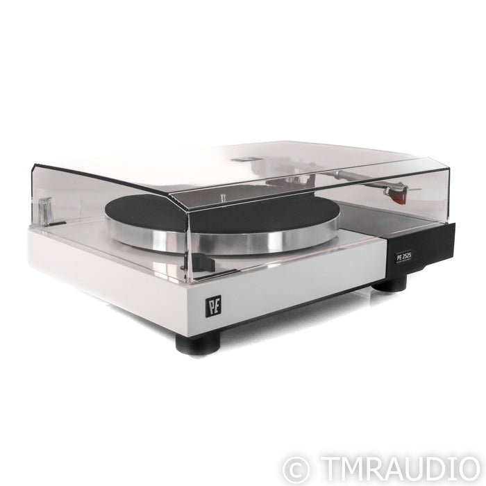 Perpetuum Ebner PE2525 Belt Drive Turntable; Black & White w/ Ortofon MM Bronze