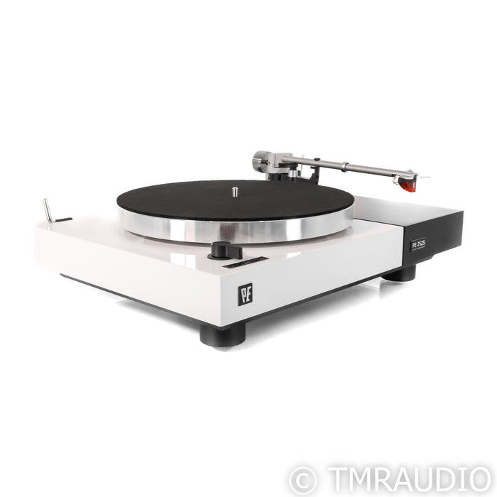 Perpetuum Ebner PE2525 Belt Drive Turntable; Black & White w/ Ortofon MM Bronze