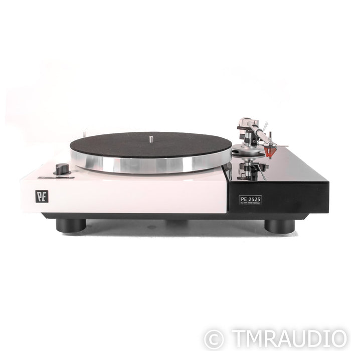 Perpetuum Ebner PE2525 Belt Drive Turntable; Black & White w/ Ortofon MM Bronze