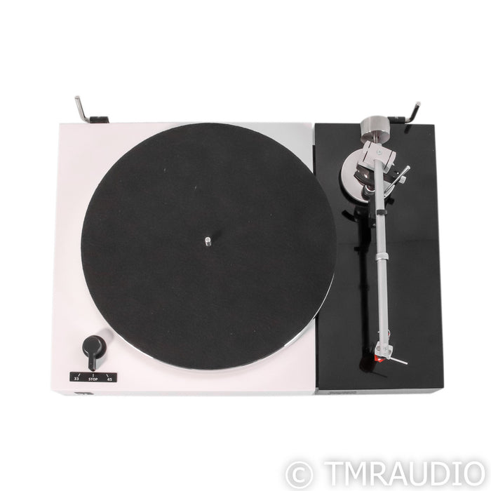Perpetuum Ebner PE2525 Belt Drive Turntable; Black & White w/ Ortofon MM Bronze