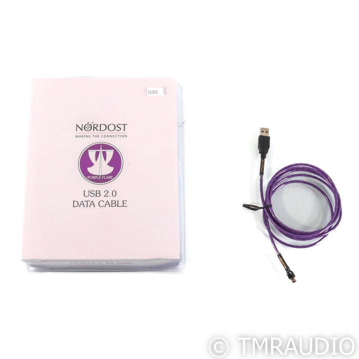 Nordost Purple Flare USB 2.0 USB Cable; 2m Digital Interconnect; MicroUSB