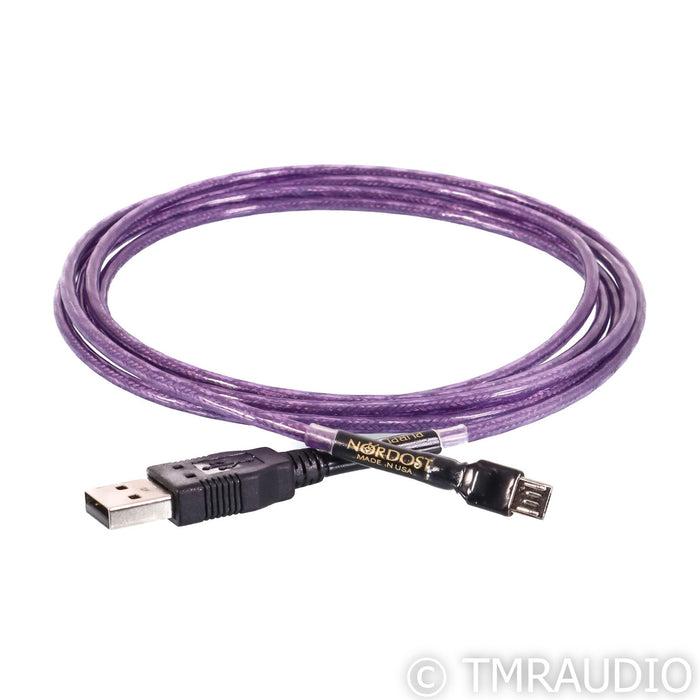 Nordost Purple Flare USB 2.0 USB Cable; 2m Digital Interconnect; MicroUSB