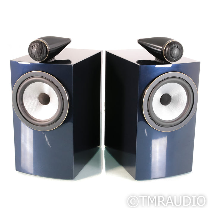 B&W 705 S3 Signature Bookshelf Speakers; Midnight Blue Pair