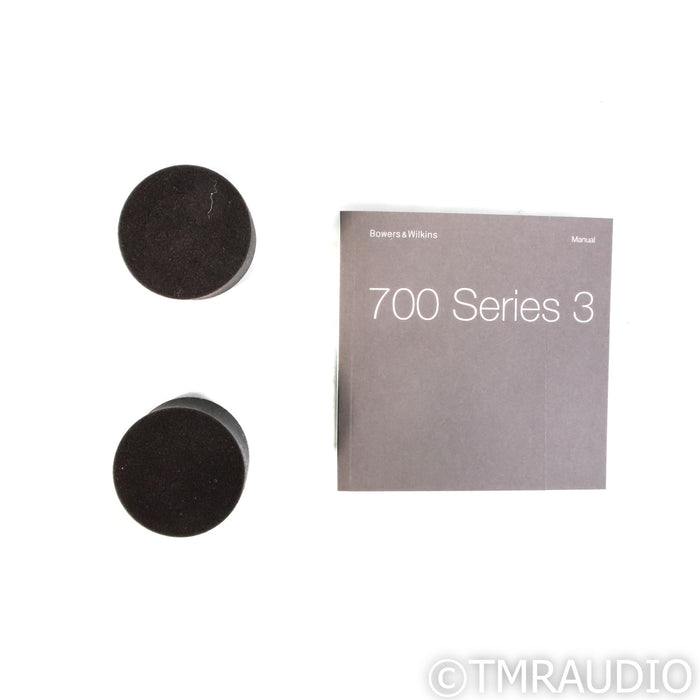 B&W 705 S3 Signature Bookshelf Speakers; Midnight Blue Pair