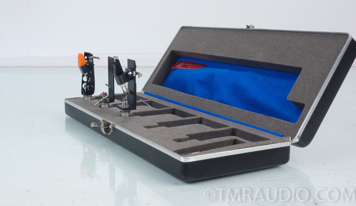 Acutex Headshells & Cartridges in Hardshell Carry Case