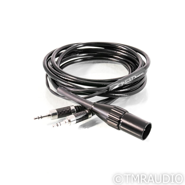 Moon Audio Black Dragon Headphone Cable; 3m Dual 1/8" to 4-Pin XLR
