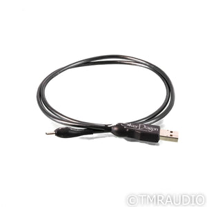 Moon Audio Silver Dragon USB Cable; 3ft Digital Interconnect, USB C