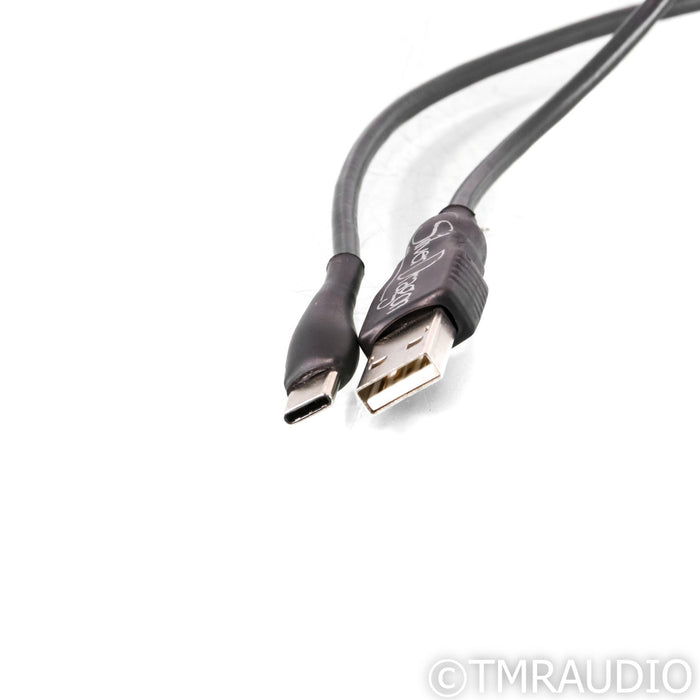 Moon Audio Silver Dragon USB Cable; 3ft Digital Interconnect, USB C