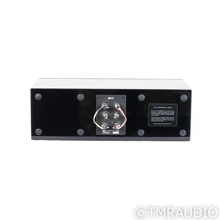 KEF Reference 2 Meta Center Channel Speaker; High Gloss Black & Copper