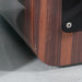 Q Acoustics Concept 300 Bookshelf Speakers; Black and Rosewood Pair