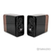 Q Acoustics Concept 300 Bookshelf Speakers; Black and Rosewood Pair