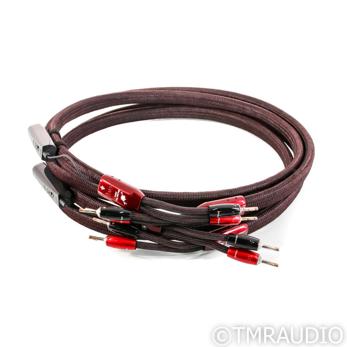 AudioQuest William Tell Zero Speaker Cables; 8ft Pair