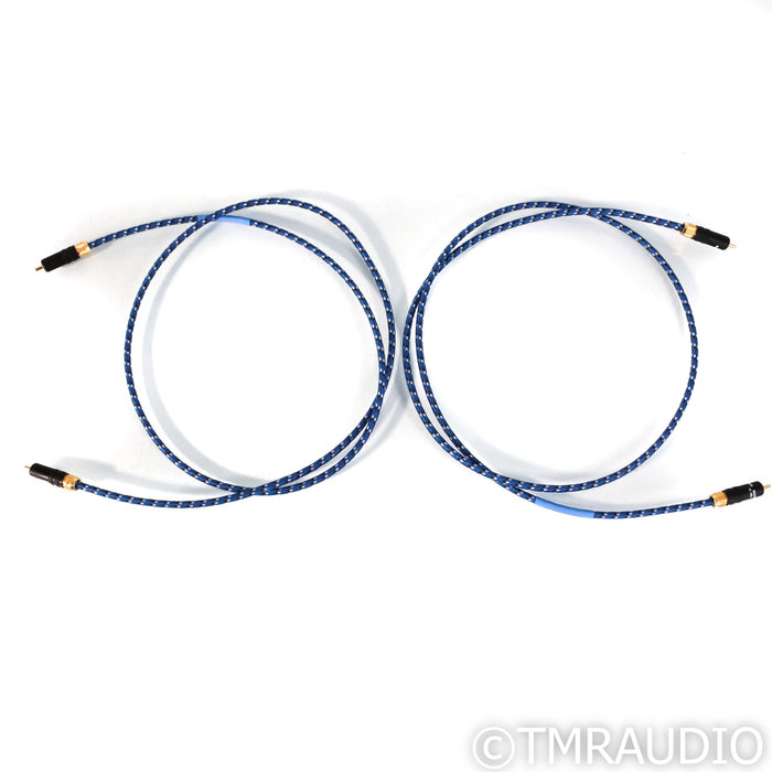DH Labs Silver Sonic Revelation RCA Cables; 1.5m Pair Interconnects
