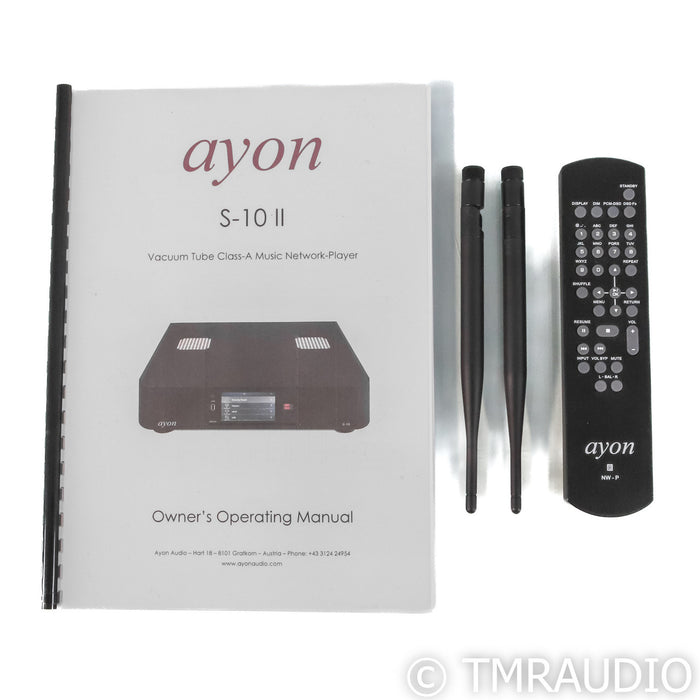 Ayon Audio S10-II Signature Tube Streamer, DAC, & Preamp