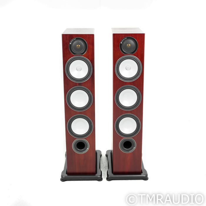 Monitor Audio Silver RX8 Floorstanding Speakers; Rosenut Pair