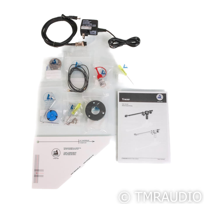 Clearaudio Performance DC AiR Turntable; Tracer Silver Carbon 9" (No Cartridge)