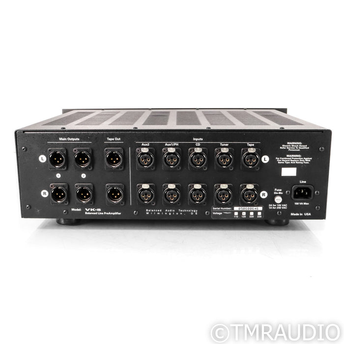 Balanced Audio Technology BAT VK-5i Stereo Tube Preamplifier