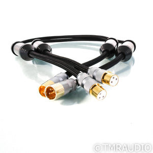 Shunyata Research Sigma v2 XLR Cables; 1m Pair of Balanced Interconnects