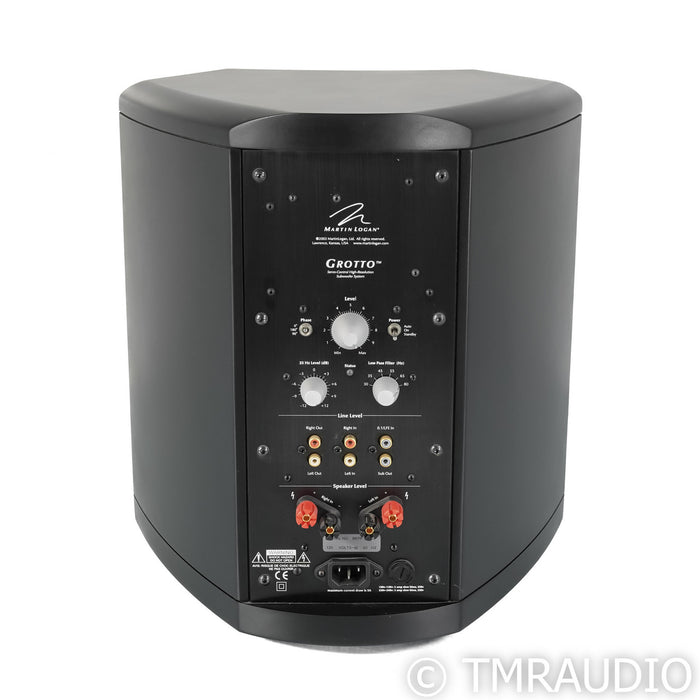 Martin Logan Grotto 10" Powered Subwoofer; Black