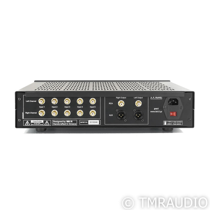 Lab 12 pre1 Stereo Tube Preamplifier (Open Box)