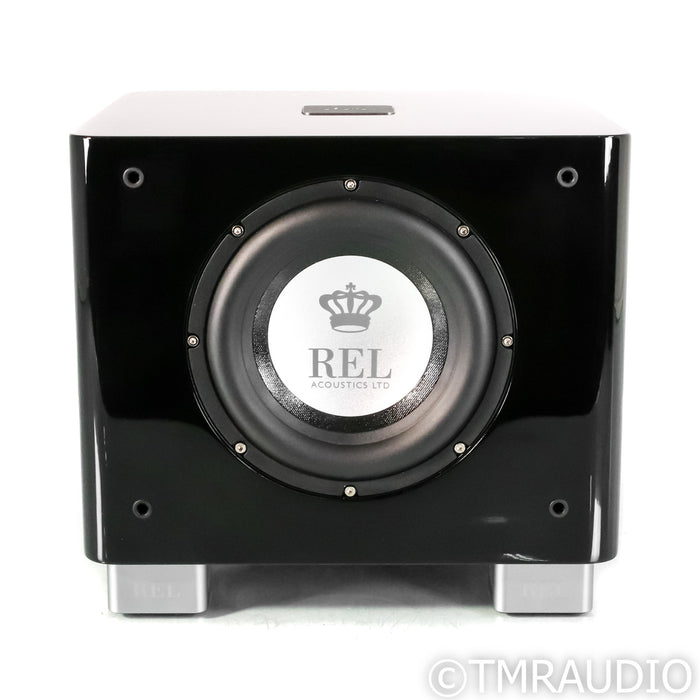 REL Acoustics T/7x 8" Powered Subwoofer; Gloss Black