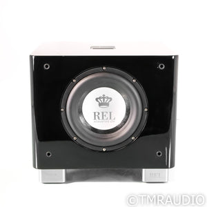 REL Acoustics T/7x 8" Powered Subwoofer; High Gloss Black