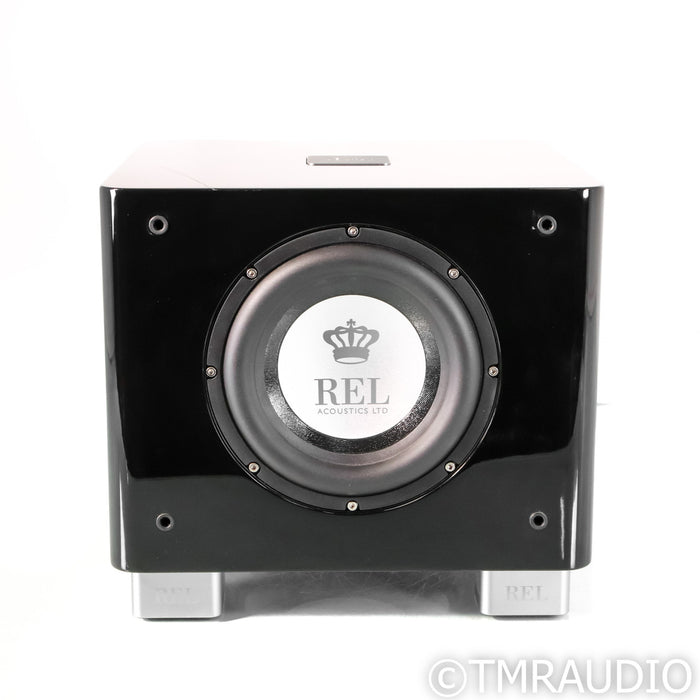 REL Acoustics T/7x 8" Powered Subwoofer; High Gloss Black