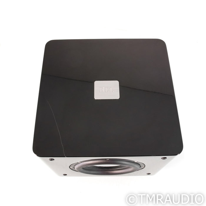 REL Acoustics T/7x 8" Powered Subwoofer; High Gloss Black