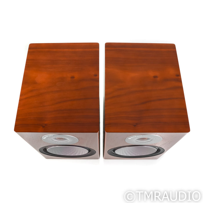 Monitor Audio Silver 100 Bookshelf Speakers; Walnut Pair