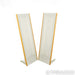 Magnepan MMG Planar Magnetic Floorstanding Speakers; Oak & Off-White Pair