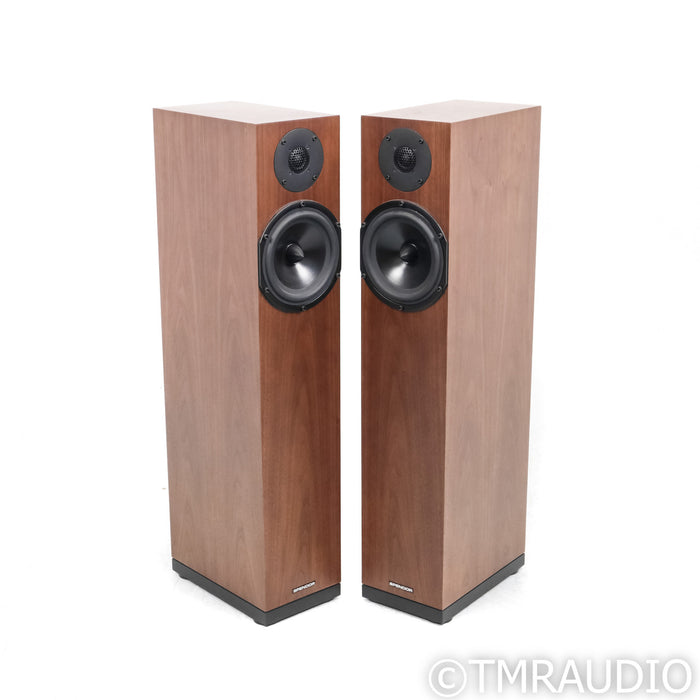 Spendor A4 Floorstanding Speakers; Dark Walnut Pair