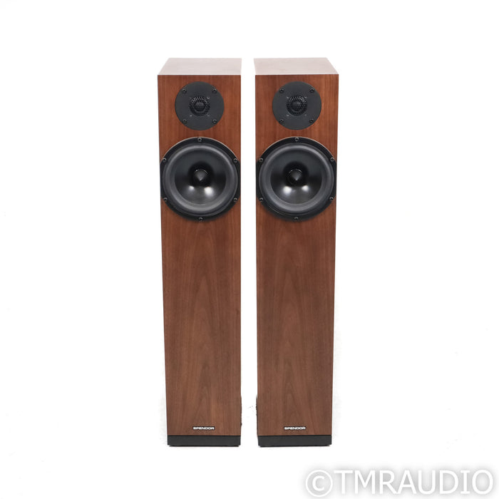 Spendor A4 Floorstanding Speakers; Dark Walnut Pair