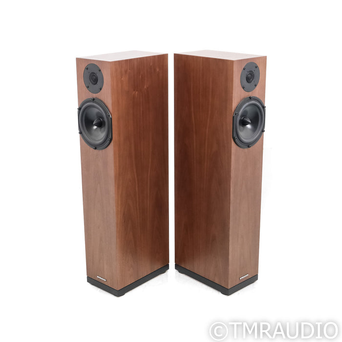 Spendor A4 Floorstanding Speakers; Dark Walnut Pair