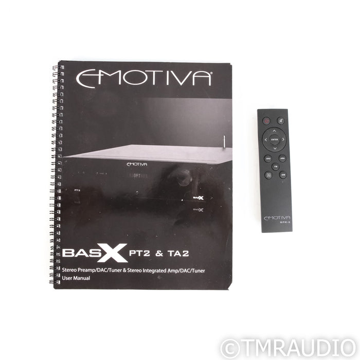 Emotiva BasX TA2 Stereo Integrated Amplifier; MM & MC Phono
